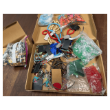 Assorted Costume Jewelry and Beads Collection