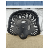 Hoosier Cast Iron Tractor Seat