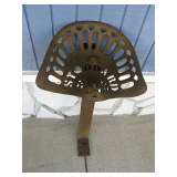 Stoddard Cast Iron Tractor Seat
