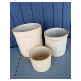 Stoneware Crock Assortment