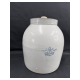 2 Gallon Lidded Stoneware Crock