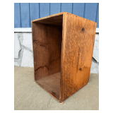 Wood Box with Artichokes & Co. Markings