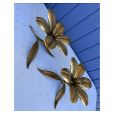 Decorative Floral Brass Arrangement