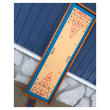 Carrom Shuffleboard Game with Discs