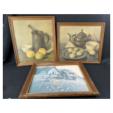 Framed Prints: Still Life and Rural Scenes