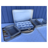 Assorted Baking Pans and Trays
