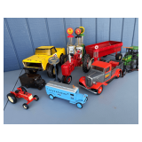 Assorted Farm Toys and Advertising Vehicles