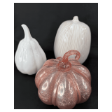 Beautiful Glass Pumpkins