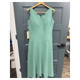 Spring Dress Green Sz 12