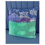 Aloka 20 x 20 Pillow Blue/Green