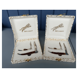 Knives - Brown & White