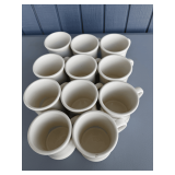 white ceramic coffee mugs