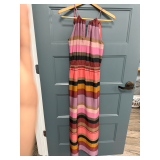 Long Multi Color Dress by Loft Sz XS