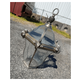 Outdoor light enclosure glass