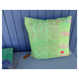 Aloka 20 x 20 Pillow Green