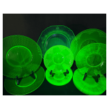 uranium glass lot 2