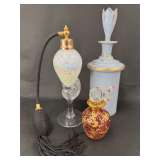 perfumes and decanter