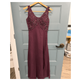 Maroon Dress S 14