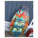 Shark Skimz Tropical Graphic Skimboard