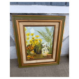 Floral Still Life Oil Painting Signed Hayden