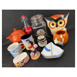 Assorted Decorative Ceramic and Glass Collection