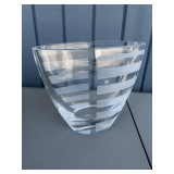 Sasaki Crystal Lisa Jenks Design Vase