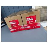 Milwaukee 48-73-4229 Red 2-Layer Face Mask 10-Pack Boxes, 3-Piece Lot