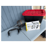 Fitness Equipment Assortment with Storage Tote