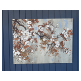 Floral Branch Canvas Wall Art