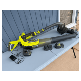 Ryobi 18V ONE+ Cordless Blower and String Trimmer Combo Set