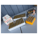 Assorted 40 S&W Ammunition Lot with Winchester and Sig Sauer Packaging
