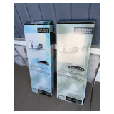 Shelving By Design Glass Shelf Kits, Set of Two 8' x 24'