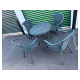 Five-Piece Wicker-Style Patio Dining Set