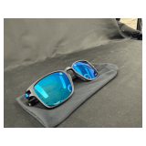 Oakley Sunglasses with Blue Mirrored Lenses