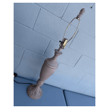 Textured Urn-Style Table Lamp