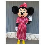 Full Body Cartoon Mouse Mascot Costume Set with Headpiece and Accessories