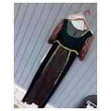 Theatrical Velvet Fairy Costume With Wings