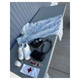 Complete Medical Professional Costume Kit with Gown, Stethoscope, and Accessories
