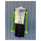Pony Express Creations Tabitha Lime Witch Costume Size Small