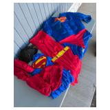 Deluxe Superman Costume Bundle With Wig And Accessories