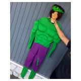 Marvel The Incredible Hulk 2003 Disguise Muscle Costume with Headpiece
