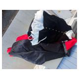 Deluxe Vampire Costume Set With Reversible Cape And Velvet Vest