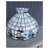 Stained Glass Floral Lamp Shade