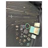 Assorted Sterling Silver Jewelry Lot