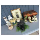 Eclectic Assortment of Decorative Home Decor and Collectibles