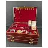 costume jewelry 3 with box