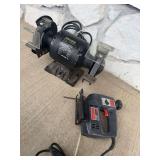 Bench Grinder and Jigsaw