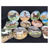 Spode Equine Plates