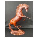Rearing horse