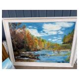 White Framed Art